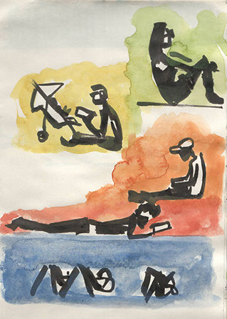 Baggage claim area in Porto