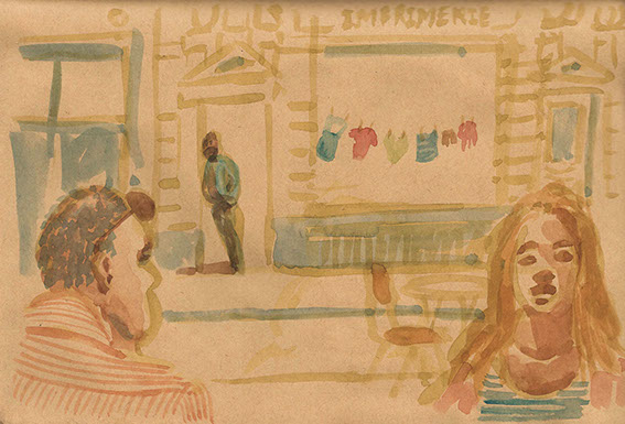 Baggage claim area in Porto