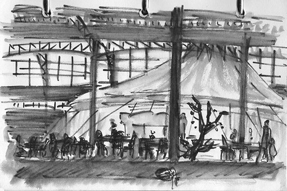 Baggage claim area in Porto