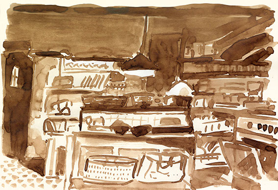 Baggage claim area in Porto