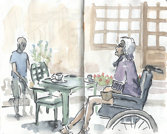 Baggage claim area in Porto