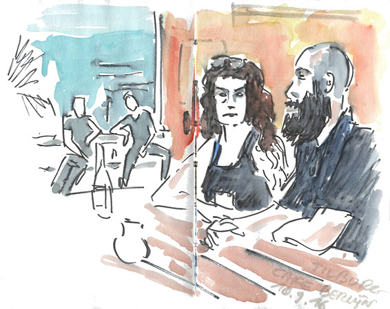 Baggage claim area in Porto