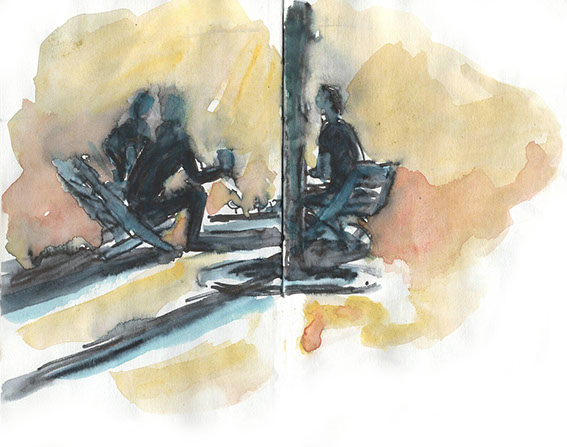 Baggage claim area in Porto