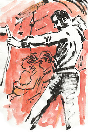 Baggage claim area in Porto